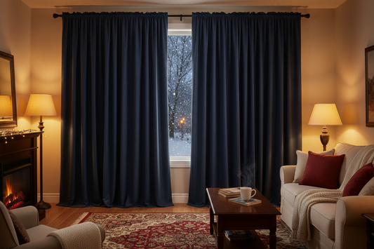 Winter Energy Savings: How Insulated Curtains Keep Heat Inside